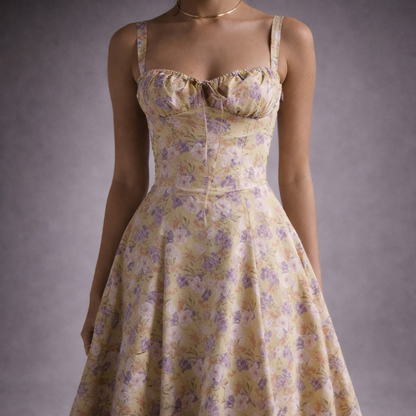 Jasmine Floral Midi Dress