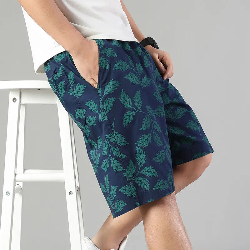 Botanical Print Shorts