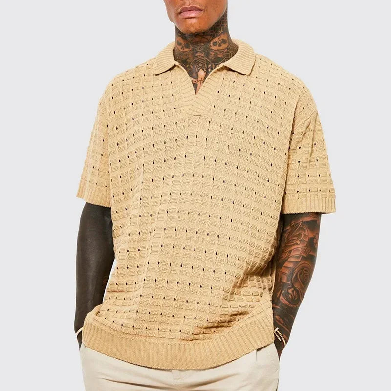 Charles Wade Knit Polo