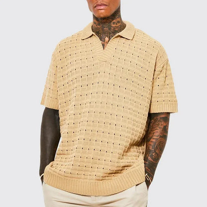 Charles Wade Knit Polo