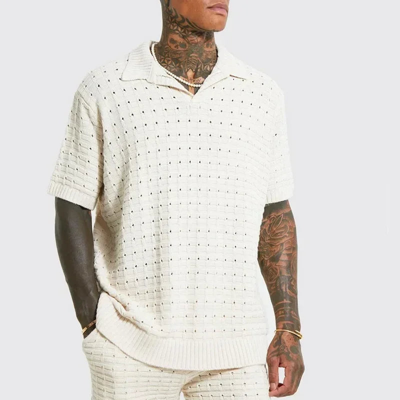 Charles Wade Knit Polo