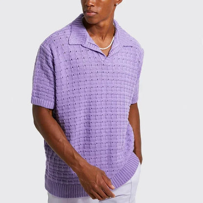 Charles Wade Knit Polo