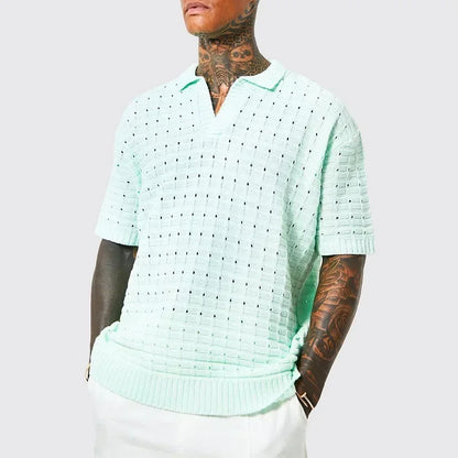 Charles Wade Knit Polo