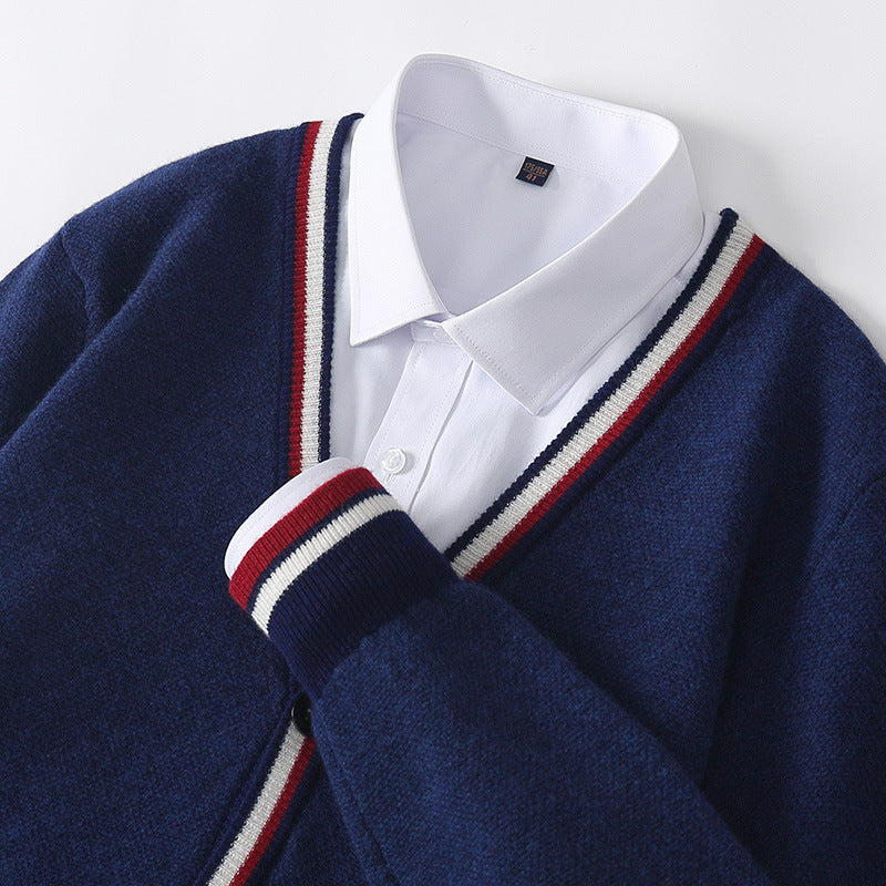 Charles Wool Cardigan