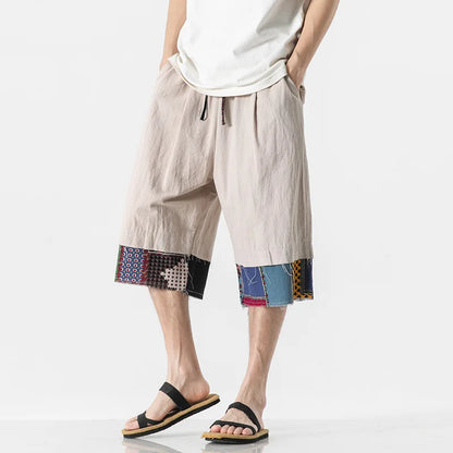 Collins Patchwork Shorts