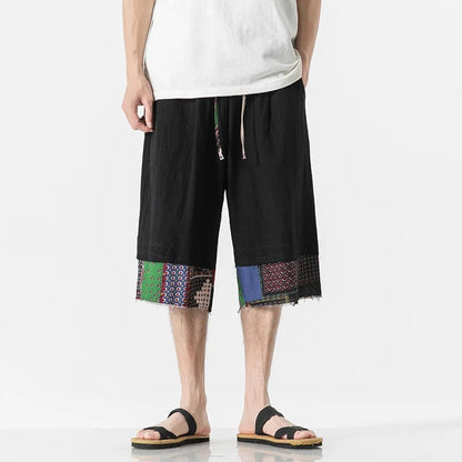 Collins Patchwork Shorts