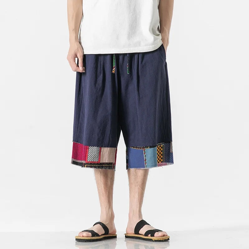Collins Patchwork Shorts