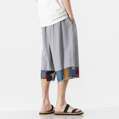 Collins Patchwork Shorts