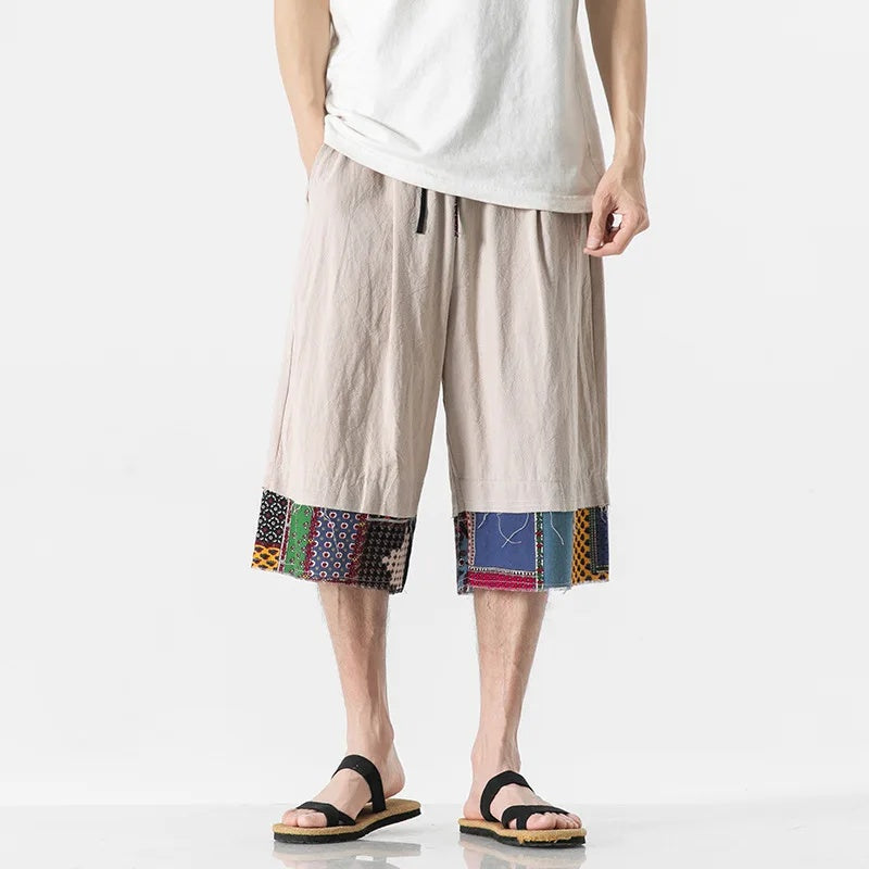 Collins Patchwork Shorts
