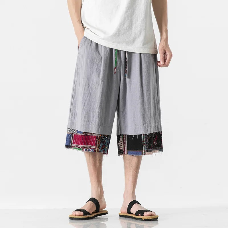 Collins Patchwork Shorts