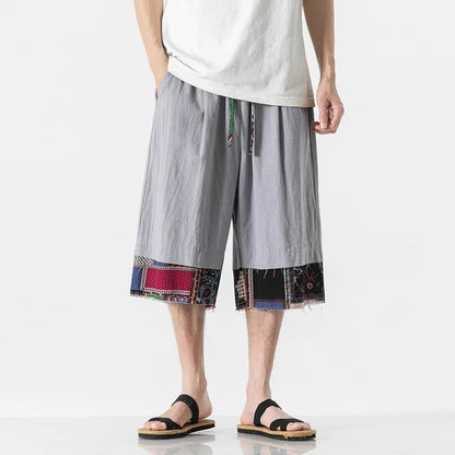 Collins Patchwork Shorts