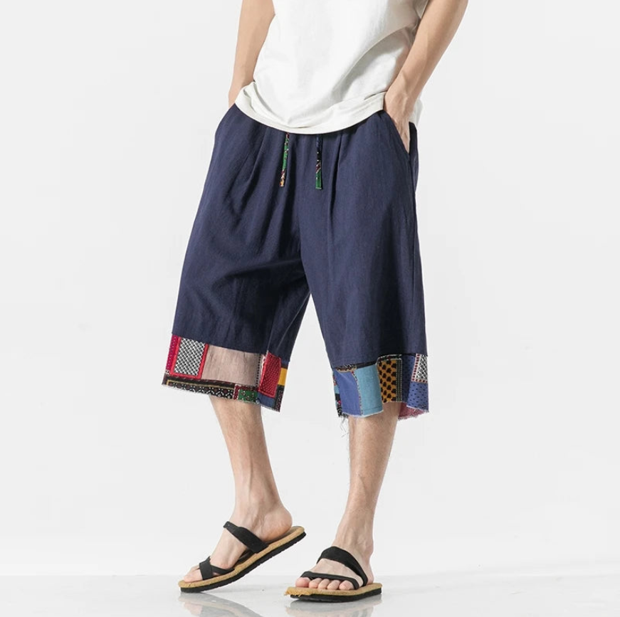 Collins Patchwork Shorts
