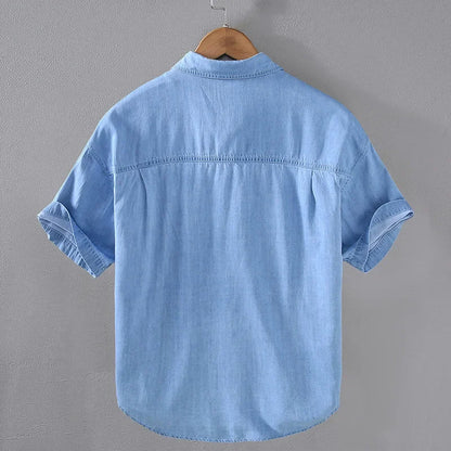 Denim Short Sleeve Shirt