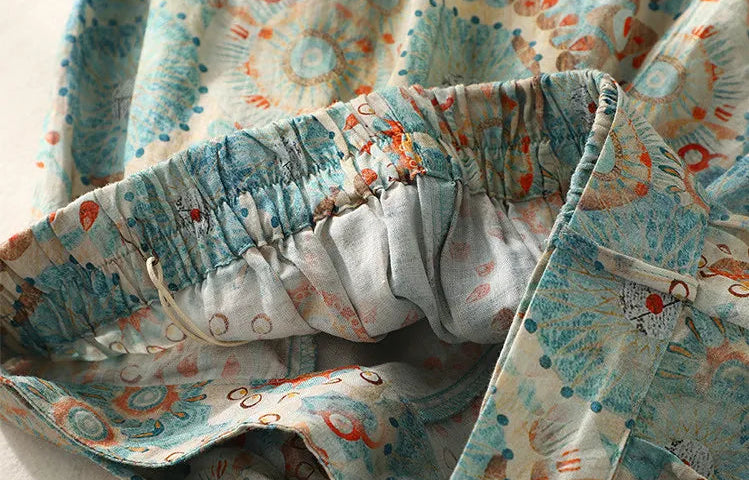 Mariselle Cotton Linen Pants