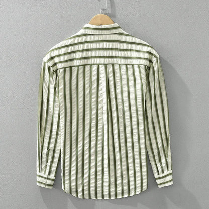 Easton Striped Patch Shirt