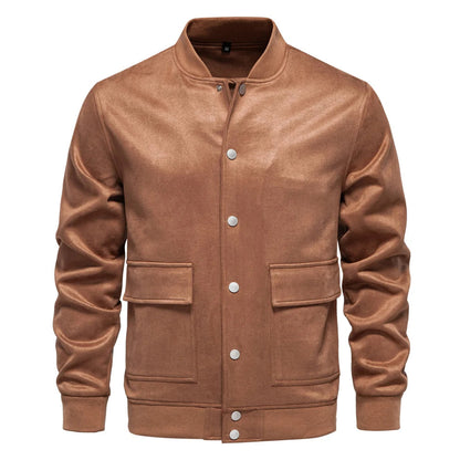 Easton Suede Bomber Jacket