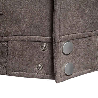Easton Suede Bomber Jacket