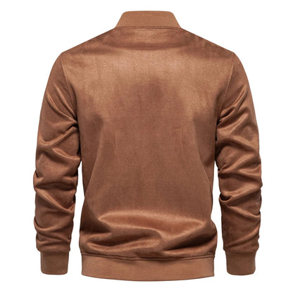 Easton Suede Bomber Jacket