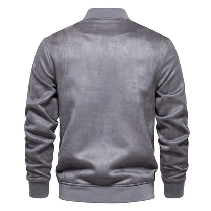 Easton Suede Bomber Jacket