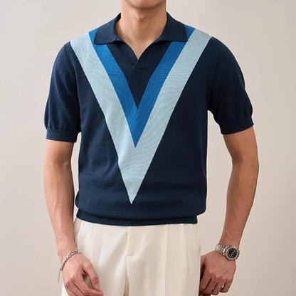 Easton V Knit Polo