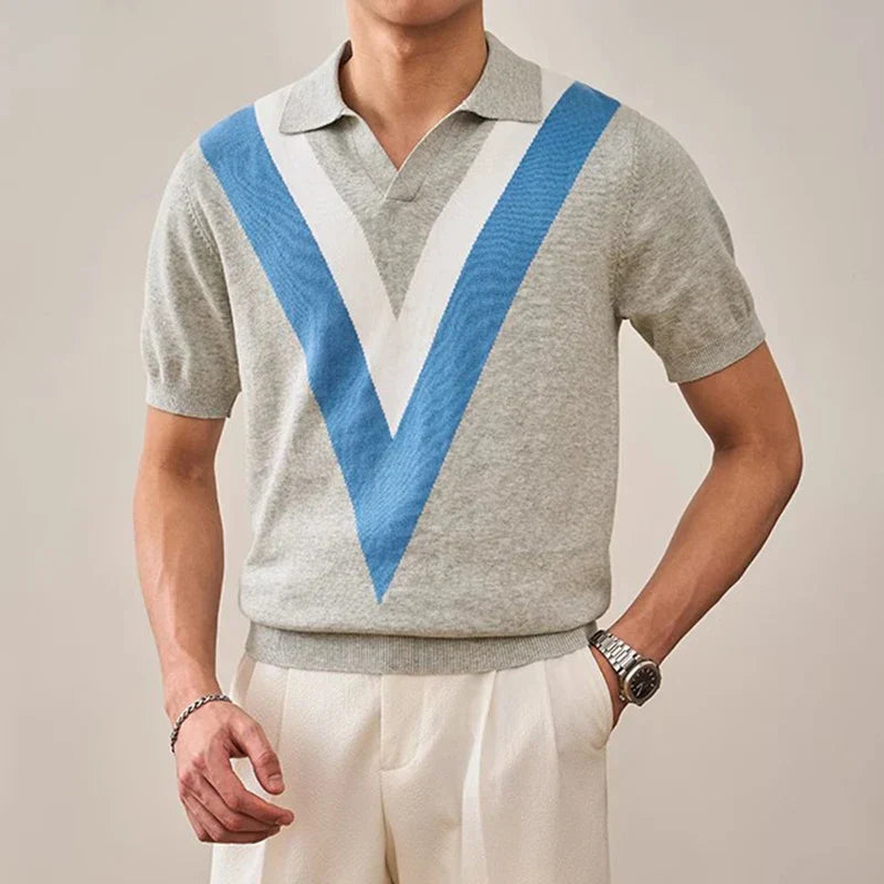 Easton V Knit Polo