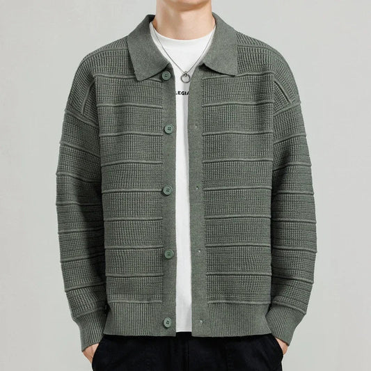 Easton Weave Button-Up