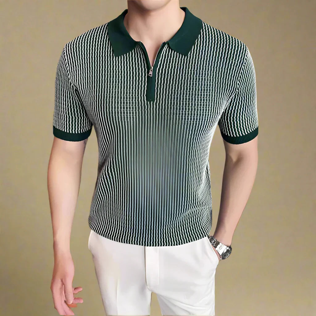 Eli Classic Zip Polo Shirt