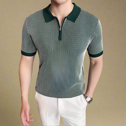 Eli Classic Zip Polo Shirt