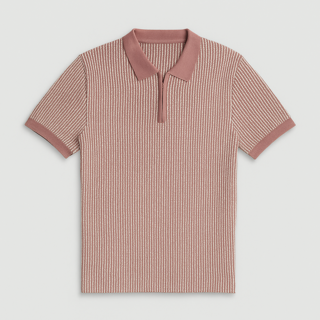Eli Classic Zip Polo Shirt