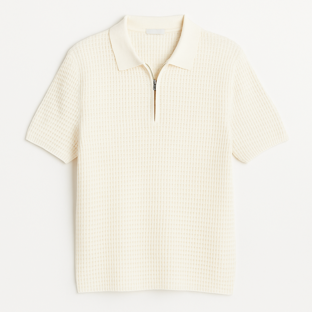Eli Classic Zip Polo Shirt
