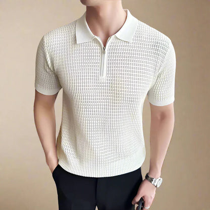 Eli Classic Zip Polo Shirt