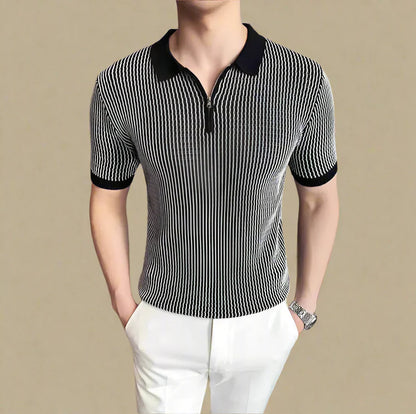 Eli Classic Zip Polo Shirt
