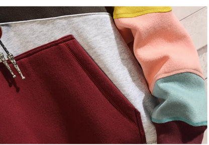 Grayson Color Block Hoodie