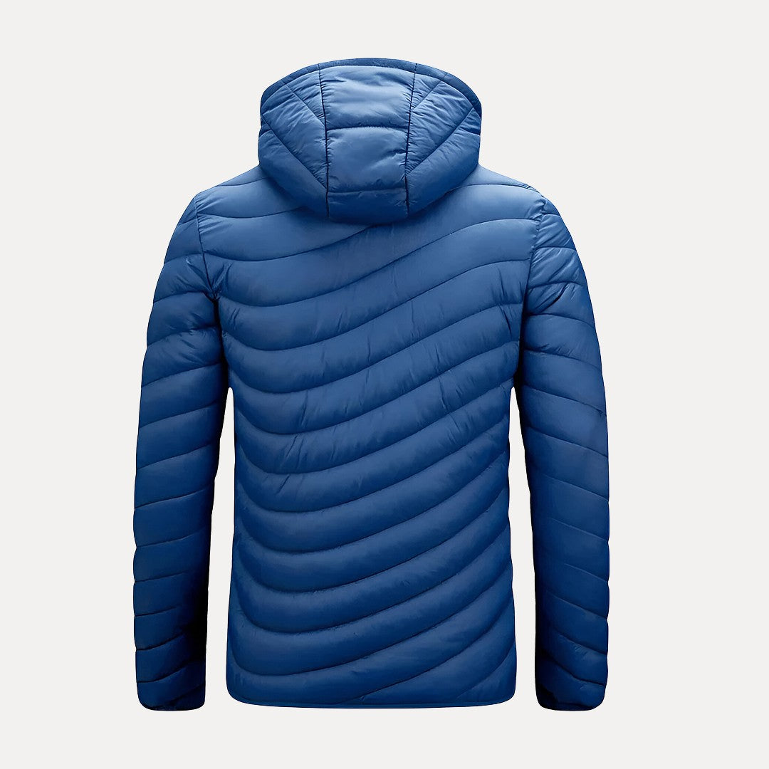 Grey Hooded Jacket