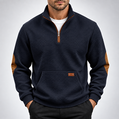 Matteo Quilted Quarter-Zip