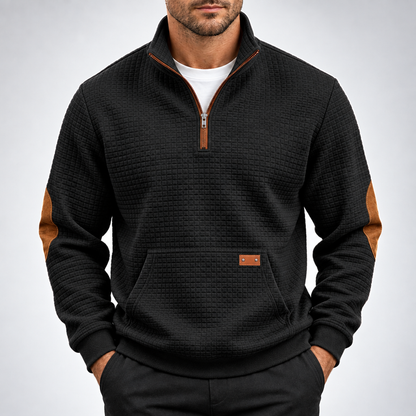 Matteo Quilted Quarter-Zip