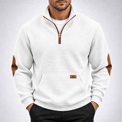Matteo Quilted Quarter-Zip