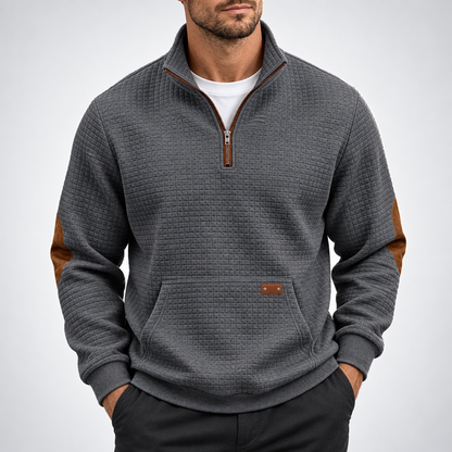 Matteo Quilted Quarter-Zip