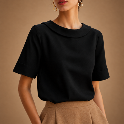 Camille Round Neck Blouse