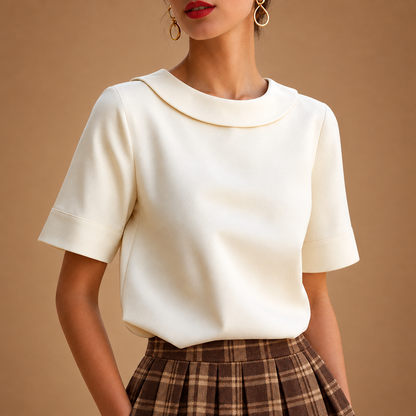 Camille Round Neck Blouse