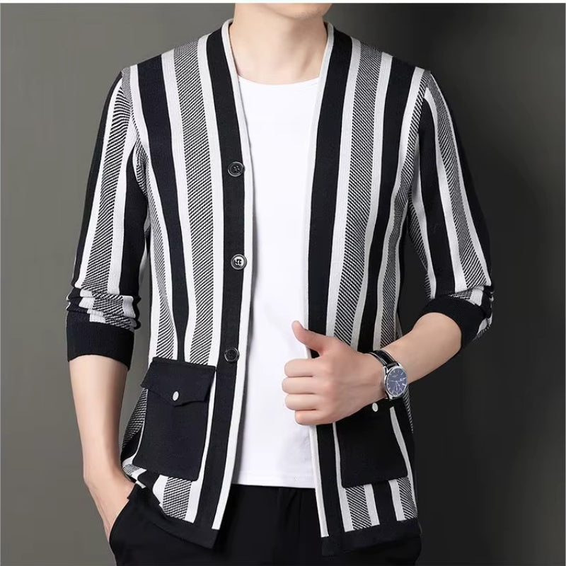 Keagan Stripe Cardigan