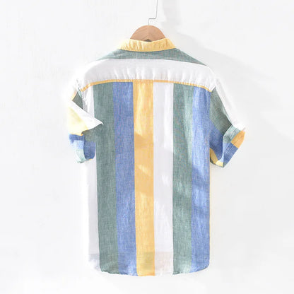 Keys Striped Beach Shirt