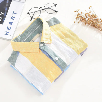 Keys Striped Beach Shirt
