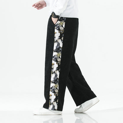Kyoto Floral Corduroy Pants