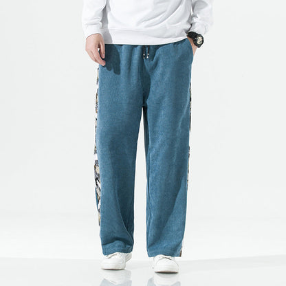 Kyoto Floral Corduroy Pants