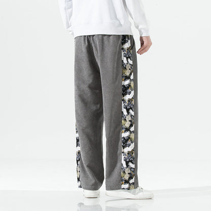 Kyoto Floral Corduroy Pants