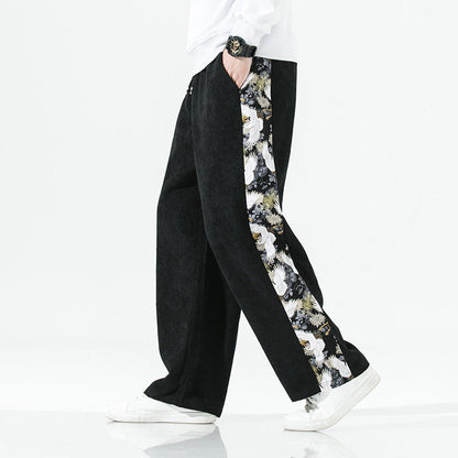 Kyoto Floral Corduroy Pants