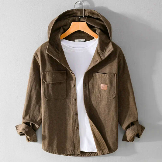 Leon Hudson Hooded Shirt