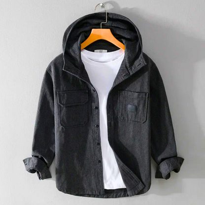 Leon Hudson Hooded Shirt