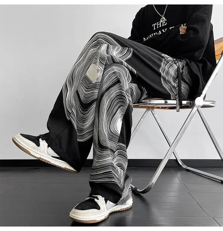 Luke Monochrome Trousers